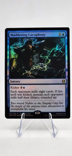 Magic: The Gatherinf Maddening Cacophony Zendikar Rising Foil - Image 1