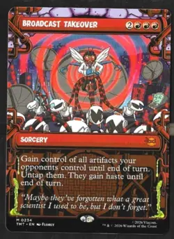 Broadcast Takeover (Showcase) M Teenage Mutant Ninja Turtles 234 NM - Image 1