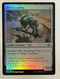 Myr Scrapling Modern Horizons 2 Foil MTG NM - Image 1