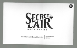 MTG Secret Lair Pixel Perfect Extra Life 2024 [SEALED RAINBOW FOIL] Magic - Image 1