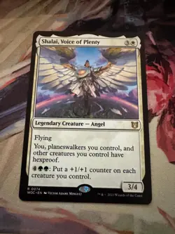 Shalai, Voice of Plenty 74 Commander: Wilds of Eldraine Magic: The Gathering NM - Image 1