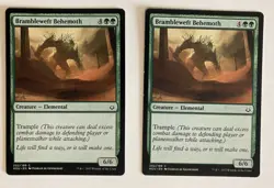 Brambleweft Behemoth (2) Hour of Devastation LP MTG Magic the Gathering - Image 1