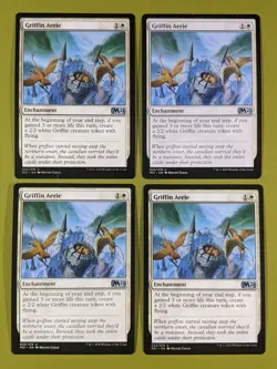 Griffin Aerie x4 Core Set 2021 M21 4x Playset Magic the Gathering MTG - Image 1