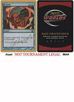 Rewind (Gabriel Nassif - 2004) World Championship PLD Uncommon CARD ABUGames - Image 1