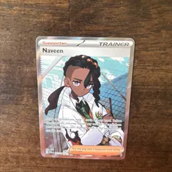 Naveen 112/088 Me03: Perfect Order Pokemon TCG Full Art Trainer - Image 4
