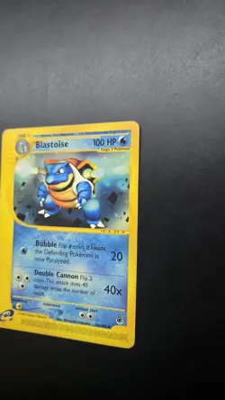 Blastoise 036/165 Expedition Base Set Regular Pokemon Card - Ungraded - Image 2