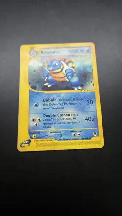 Blastoise 036/165 Expedition Base Set Regular Pokemon Card - Ungraded - Image 3