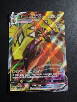 POKEMON TCG TAPU KOKO VMAX 51/163 SWSH BATTLES STYLES ULTRA RARE!! - Image 1