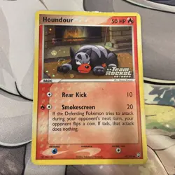 Houndour - 59/109 Reverse Holo EX Team Rocket Returns Stamp - Pokemon 2004 - HP - Image 3