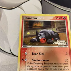 Houndour - 59/109 Reverse Holo EX Team Rocket Returns Stamp - Pokemon 2004 - HP - Image 4