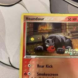 Houndour - 59/109 Reverse Holo EX Team Rocket Returns Stamp - Pokemon 2004 - HP - Image 5