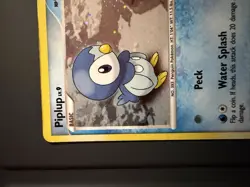 Piplup 93/130 - Cosmos Holo- Pokemon Diamond & Pearl W/ Swirl - Image 4