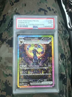 Pokemon TCG Umbreon EX 060/131 SV Prismatic Evolutions Psa 9 - Image 1