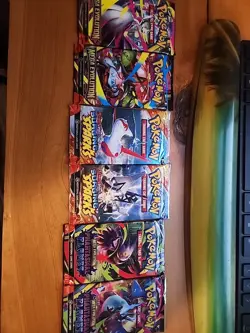 Pokemon TCG Booster Pack Lot (6) New & Factory Sealed - Image 1