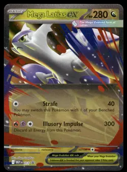 MEGA LATIAS EX - 011 011 HOLO PROMO ME: MEGA EVOLUTION PROMO POKEMON NM - Image 2
