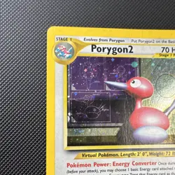 Pokemon Porygon2 12/64 Neo Revelation 2000 Stage 1 70 HP Rare Holo English - Image 3