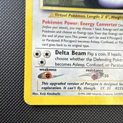 Pokemon Porygon2 12/64 Neo Revelation 2000 Stage 1 70 HP Rare Holo English - Image 5