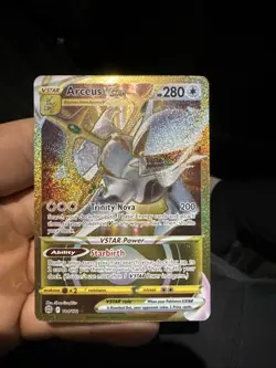 Arceus VSTAR 184/172 SWSH Brilliant Stars Secret Rare Pokemon NM - Image 1