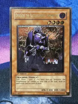 Yugioh Dekoichi the Battlechanted Locomotive RDS-EN032 Ultimate 1st Ed MP - Image 1