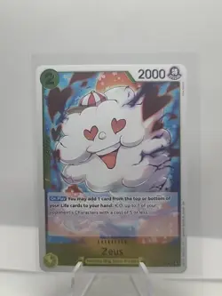 One Piece TCG Zeus OP11-106 Rare Foil Near Mint English - Image 1