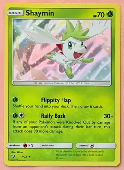 Shaymin ~Cute Pokemon Cards ~ Grass-Type Pokemon Collection - Image 1