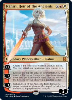Nahiri, Heir of the Ancients Zendikar Rising NM Mythic Rare CARD ABUGames - Image 1