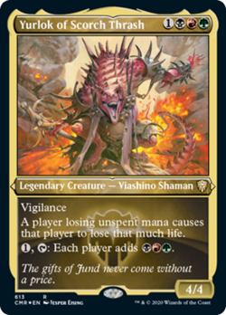 Yurlok of Scorch Thrash (Showcase) FOIL Commander Legends NM CARD ABUGames - Image 1