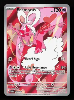 Enamorus 180/167 Illustration Rare Twilight Masquerade Pokemon Card - Image 1