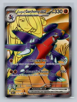 Pokemon SV: Scarlet & Violet Promo Cards #204 Cynthia's Garchomp ex - Image 1