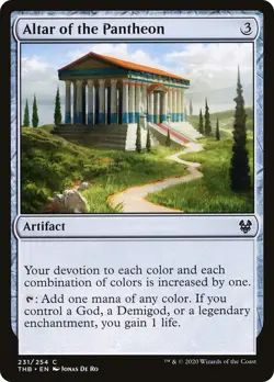 Altar of the Pantheon Theros Beyond Death Foil 231 LP pokemon card - Image 1
