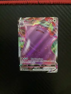Ditto Vmax 051/072 Shining Fates- NM Ultra Rare Full Art Pokemon Card - Image 1