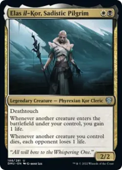 Elas il-Kor, Sadistic Pilgrim Dominaria United Foil 198 LP pokemon card - Image 1
