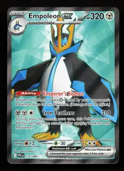 Empoleon ex 114/094 Ultra Rare Phantasmal Flames Pokemon Card - Image 1