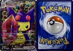 Sableye Pikachu V Cosplay Pokemon TCG YWGS Custom Fan Art Holo Card - Image 2