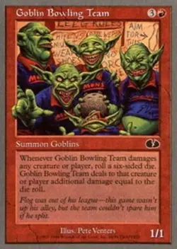 MTG | Goblin Bowling Team | | (NM) | Unglued - Image 1