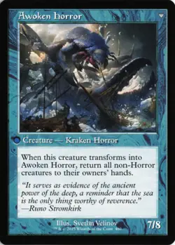 Thing in the Ice (Retro Frame) 460 INR Innistrad Remastered NM - Image 2