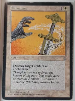 Disenchant - (MP) Ice Age - Magic the Gathering MTG - Image 1