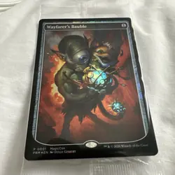 Textless Wayfarer's Bauble Convention Exclusive Promo Foil MagicCon Las Vegas 26 - Image 1