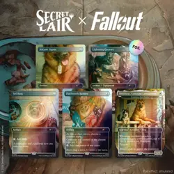 MTG Secret Lair Fallout: Greet the Dog - Traditional Foil Edition - New/Sealed - Image 3