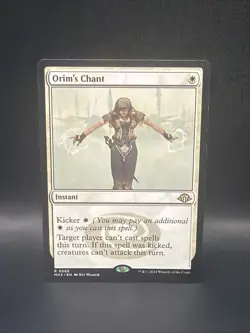 MTG Orim's Chant 265 Rare Modern Horizons 3 - Image 1