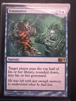 Traumatize Core Set 2014 (M14) Regular - Image 1