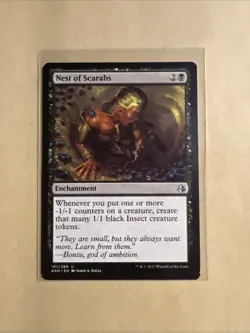 MTG Nest of Scarabs AKH 101 U NM Regular - Image 2