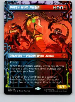 Magic the Gathering Showcase North Wind Avatar Teenage Mutant Ninja Turtles MTG - Image 1