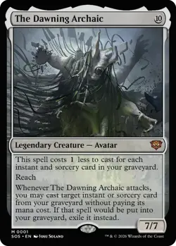 MTG Secrets of Strixhaven - The Dawning Archaic - NM - Image 1