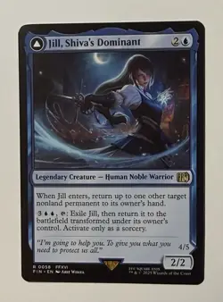 MTG Jill, Shiva's Dominant 58 FINAL FANTASY Magic - Image 1