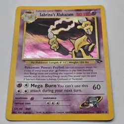 Near Mint | Sabrina's Alakazam 16/132 | Gym Challenge | Holo Rare | Pokemon TCG - Image 2