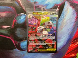 Pokemon TCG Ascended Heroes Mega Scrafty EX SIR Special Illustration 285/217 - Image 1