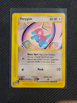 Porygon 103b/147 Aquapolis - Pokemon TCG - E-Reader - LP - Image 1