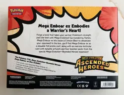 Pokemon TCG Mega Evolution Ascended Heroes Mega Emboar ex Box Sealed - Image 2