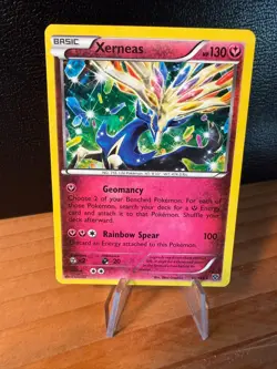 2014 Pokemon TCG Holo Xerneas 96/146 LP XY - Image 1